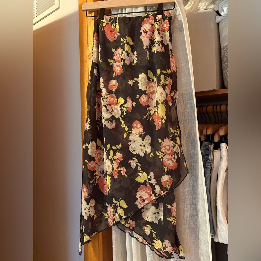 Floral Maxi Skirt